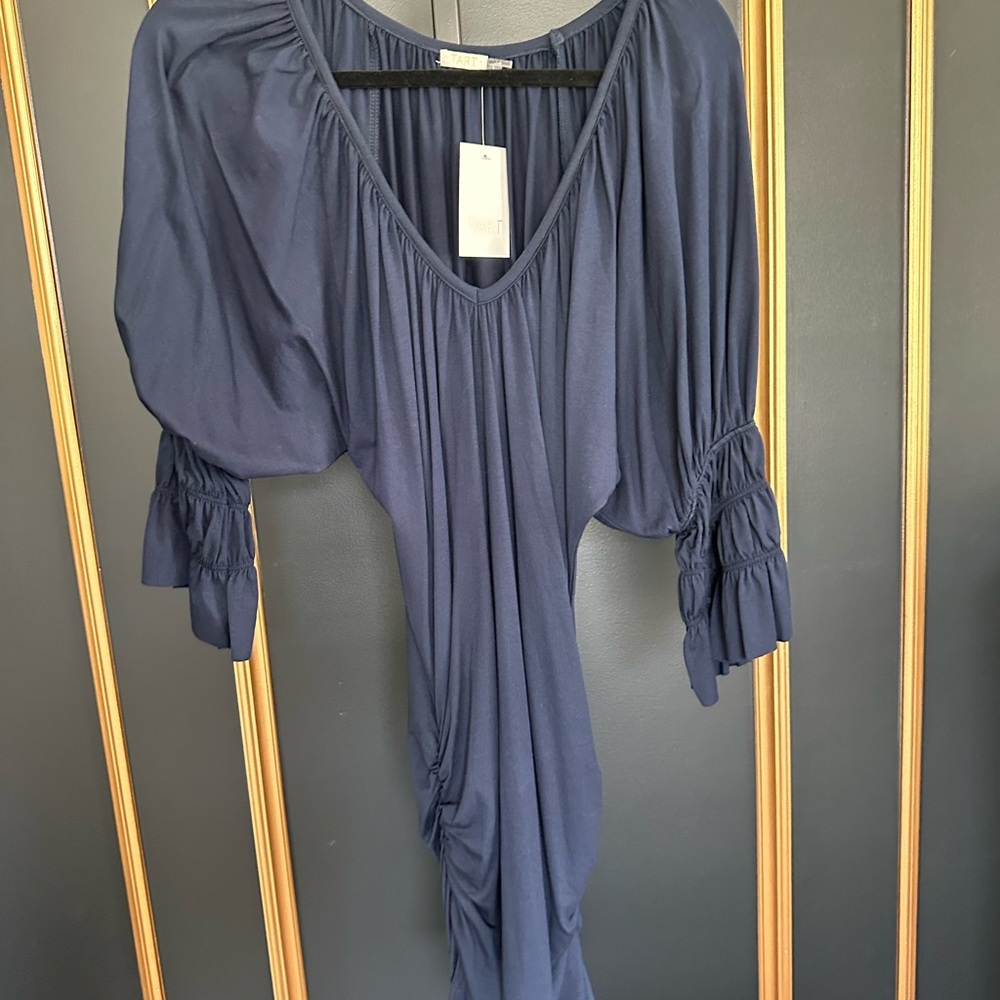 Tart navy dress nwt